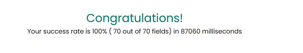 Congratulations